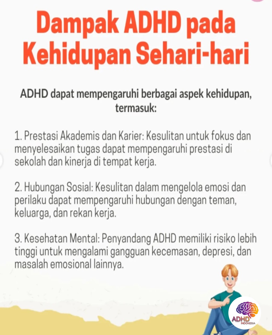 ADHD dan Hubungan Sosial Anak di Lingkungan Sekolah di Kabupaten Sleman