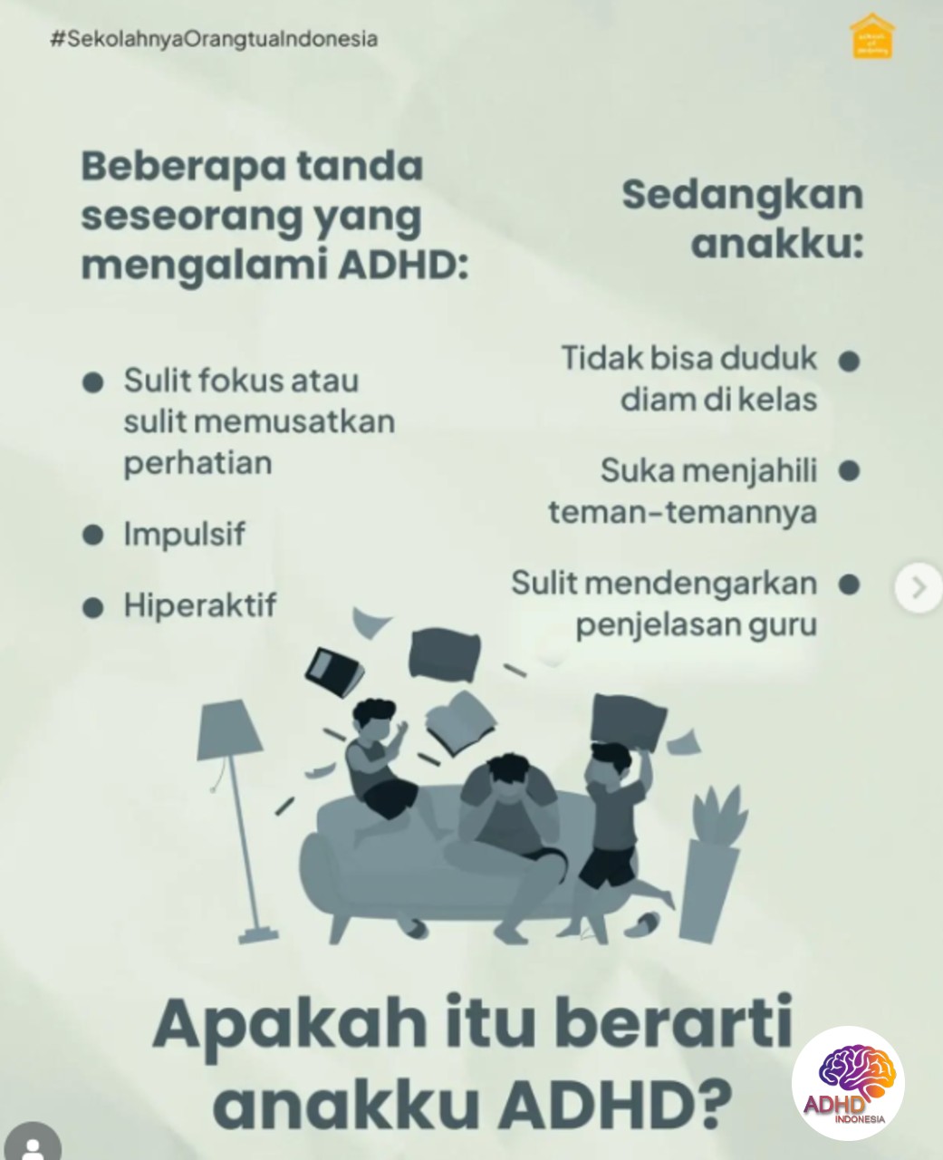 Ciri dan Gejala ADHD pada Anak Usia Dini di Kabupaten Sleman
