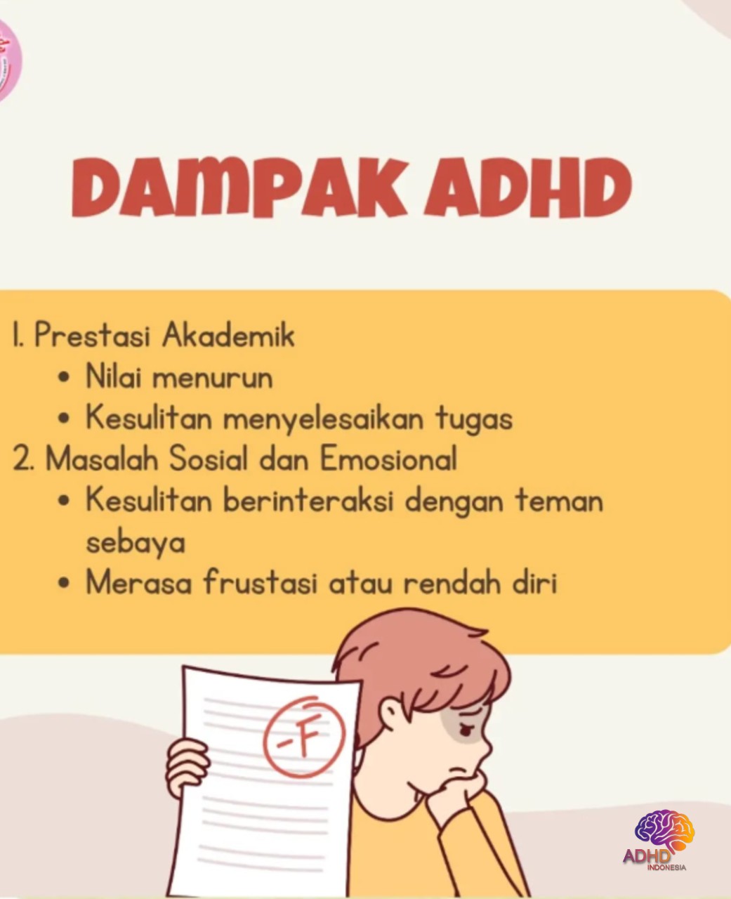 Dampak ADHD terhadap Proses Belajar Anak di Kabupaten Sleman
