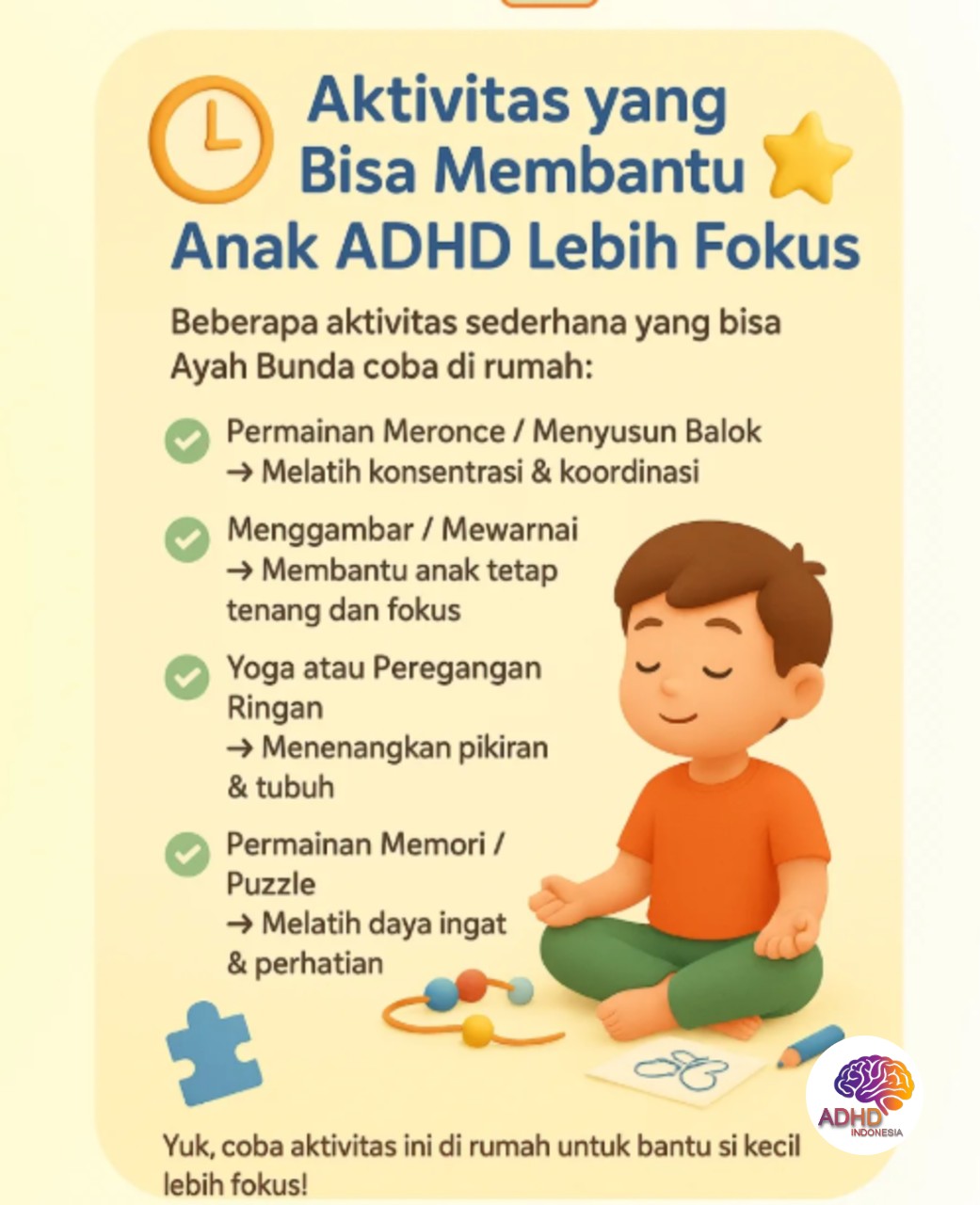Pendekatan Edukatif yang Tepat untuk Anak ADHD di Kabupaten Sleman